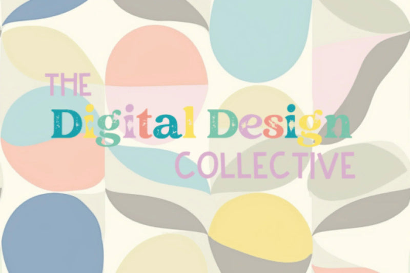 Midcentury Boho Seamless Digital Paper - CraftNest - Digital Crafting and Art