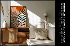Minimalist Boho Botanicals - Wall Art - CraftNest - Digital Crafting and Art
