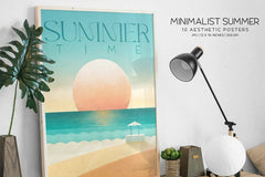 Minimalist Summer - Wall Art - CraftNest - Digital Crafting and Art