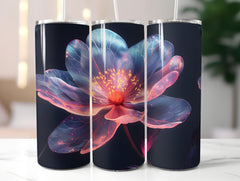 Minimalist Flowers Tumbler Wrap - CraftNest - Digital Crafting and Art