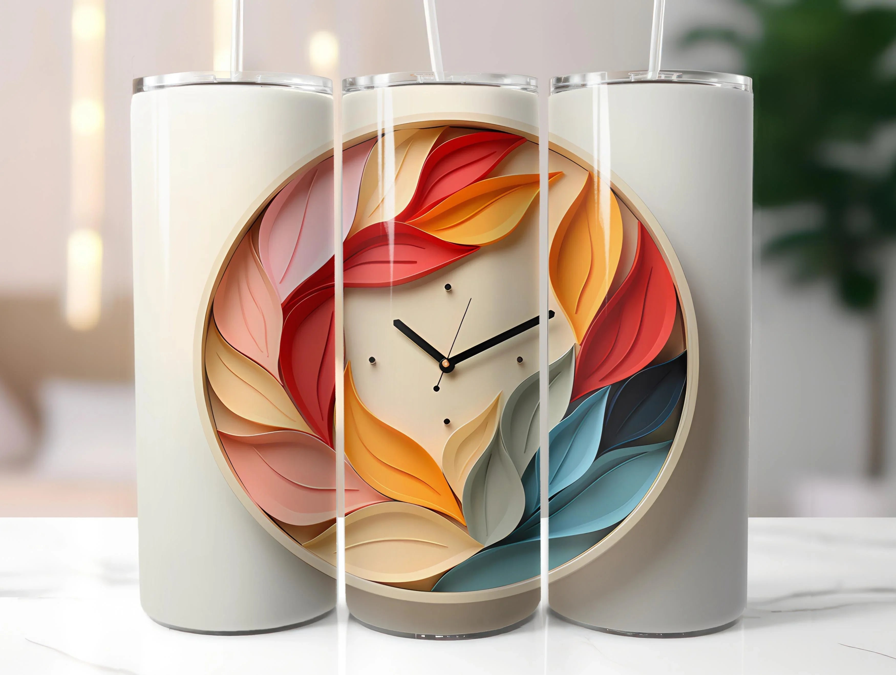 Minimalist Spring 7 Tumbler Wrap - CraftNest