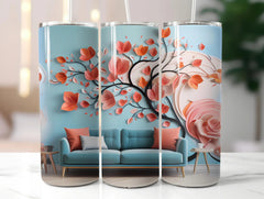 Minimalist Spring 3 Tumbler Wrap - CraftNest
