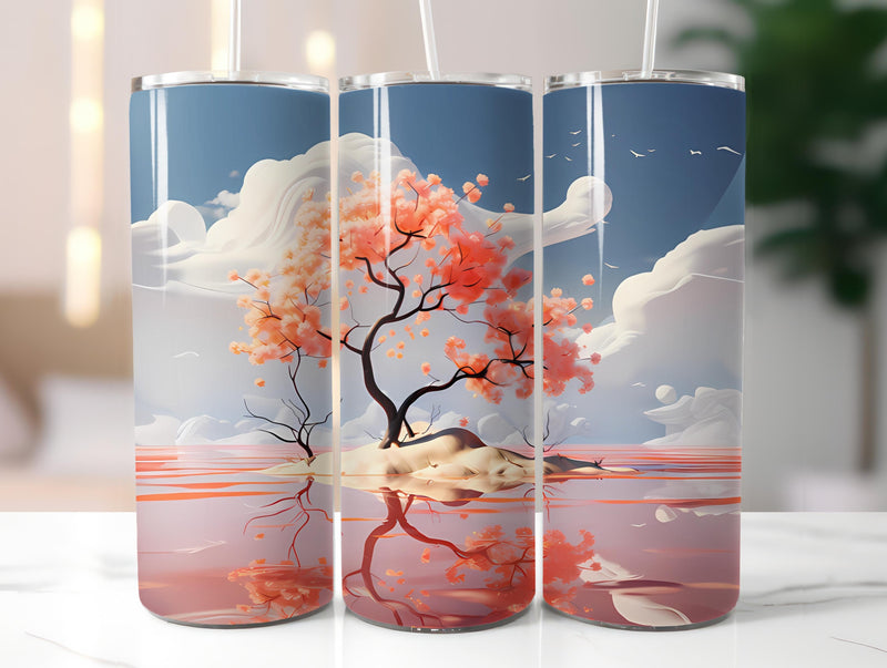 Minimalist Spring 5 Tumbler Wrap - CraftNest