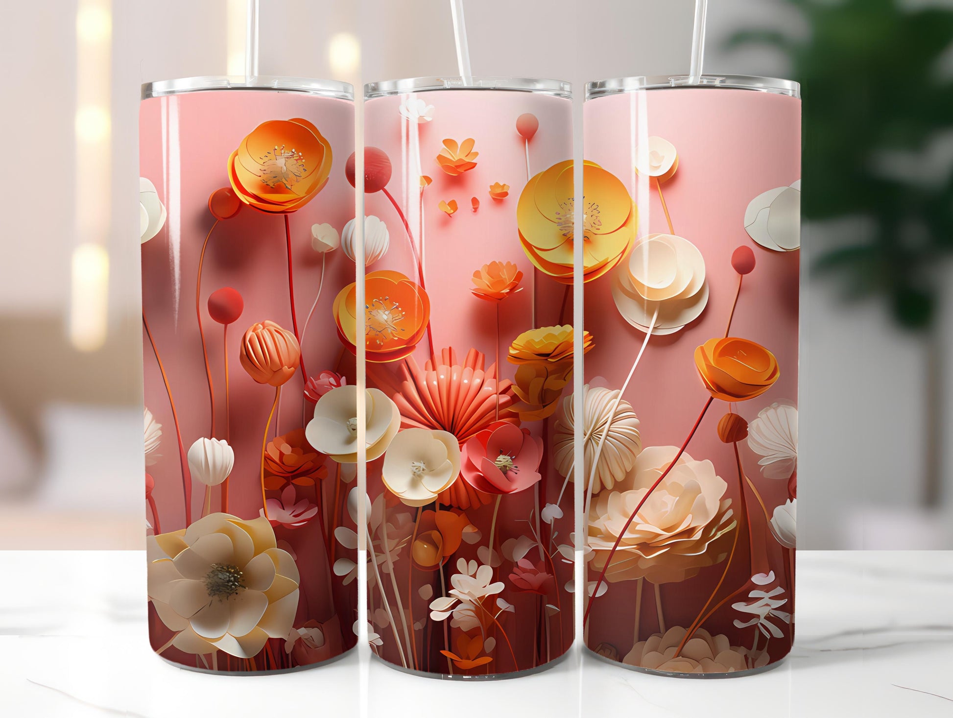 Minimalist Spring 1 Tumbler Wrap - CraftNest