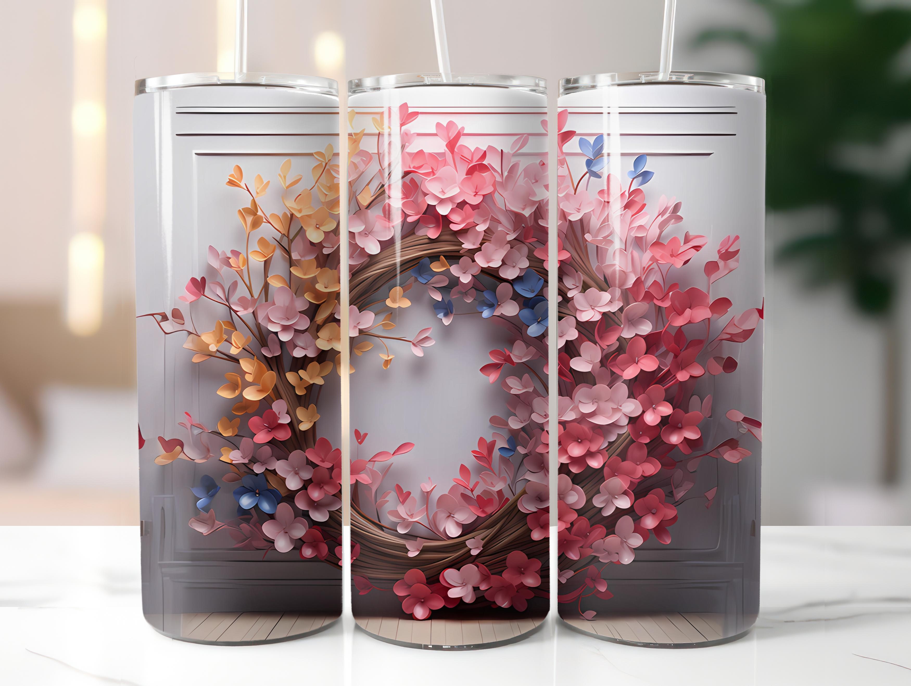 Minimalist Spring 5 Tumbler Wrap - CraftNest