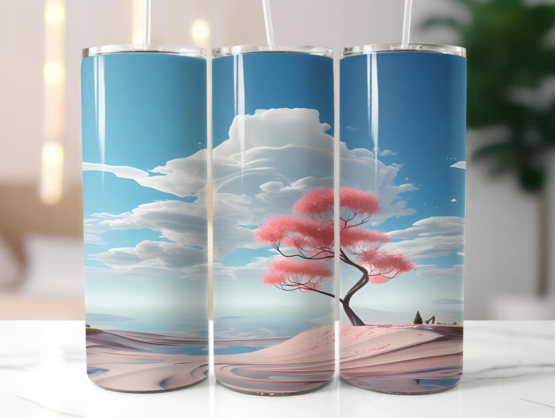 Minimalist Spring 6 Tumbler Wrap - CraftNest