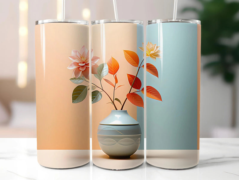 Minimalist Spring 7 Tumbler Wrap - CraftNest