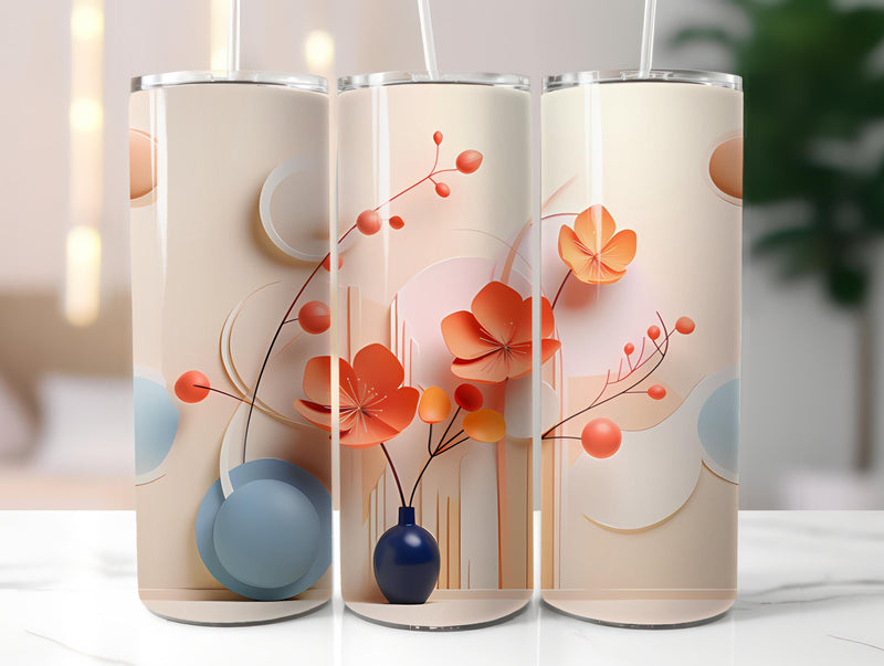 Minimalist Spring 1 Tumbler Wrap - CraftNest