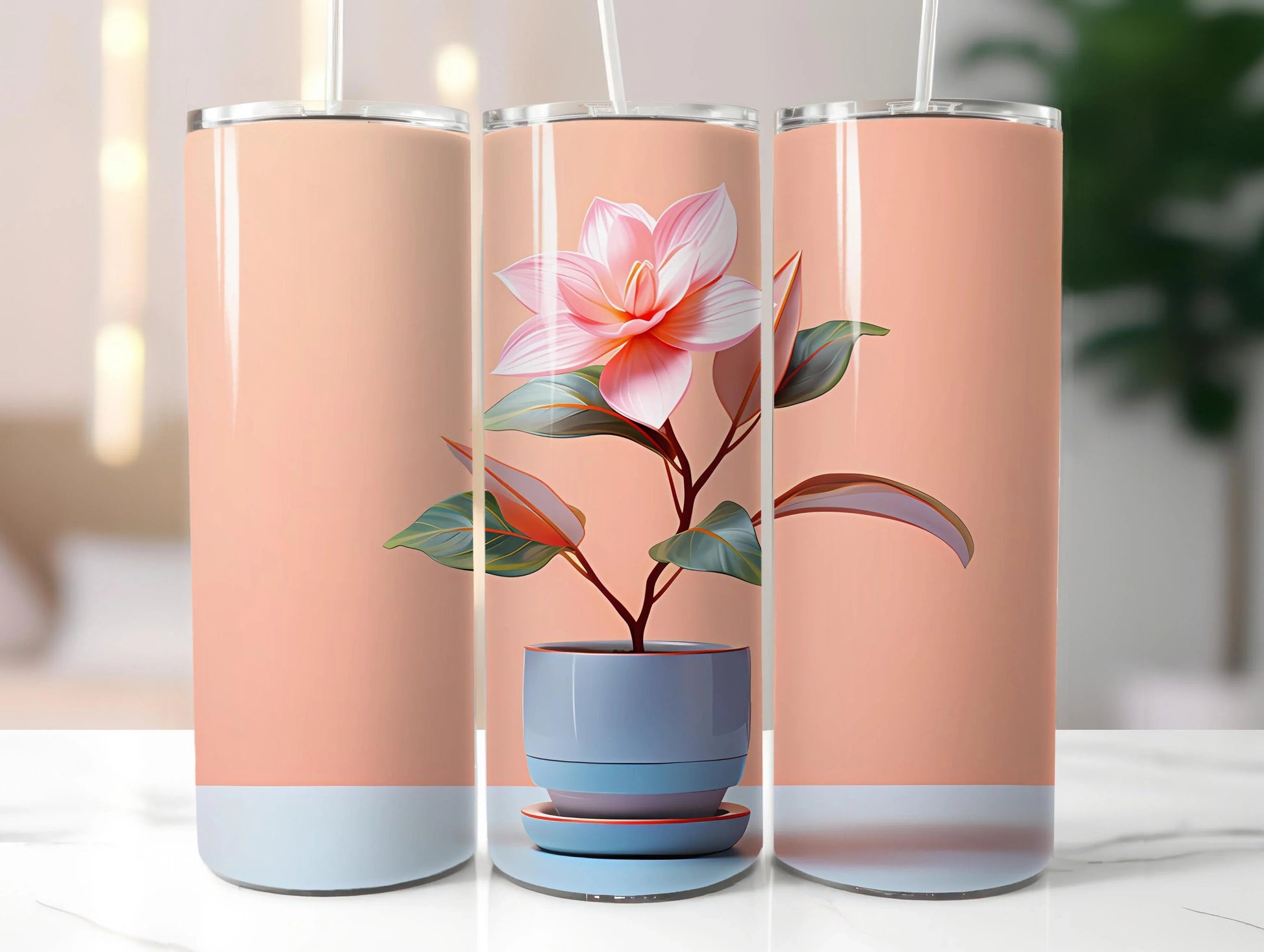 Minimalist Spring 2 Tumbler Wrap - CraftNest