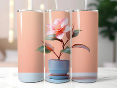 Minimalist Spring 2 Tumbler Wrap - CraftNest