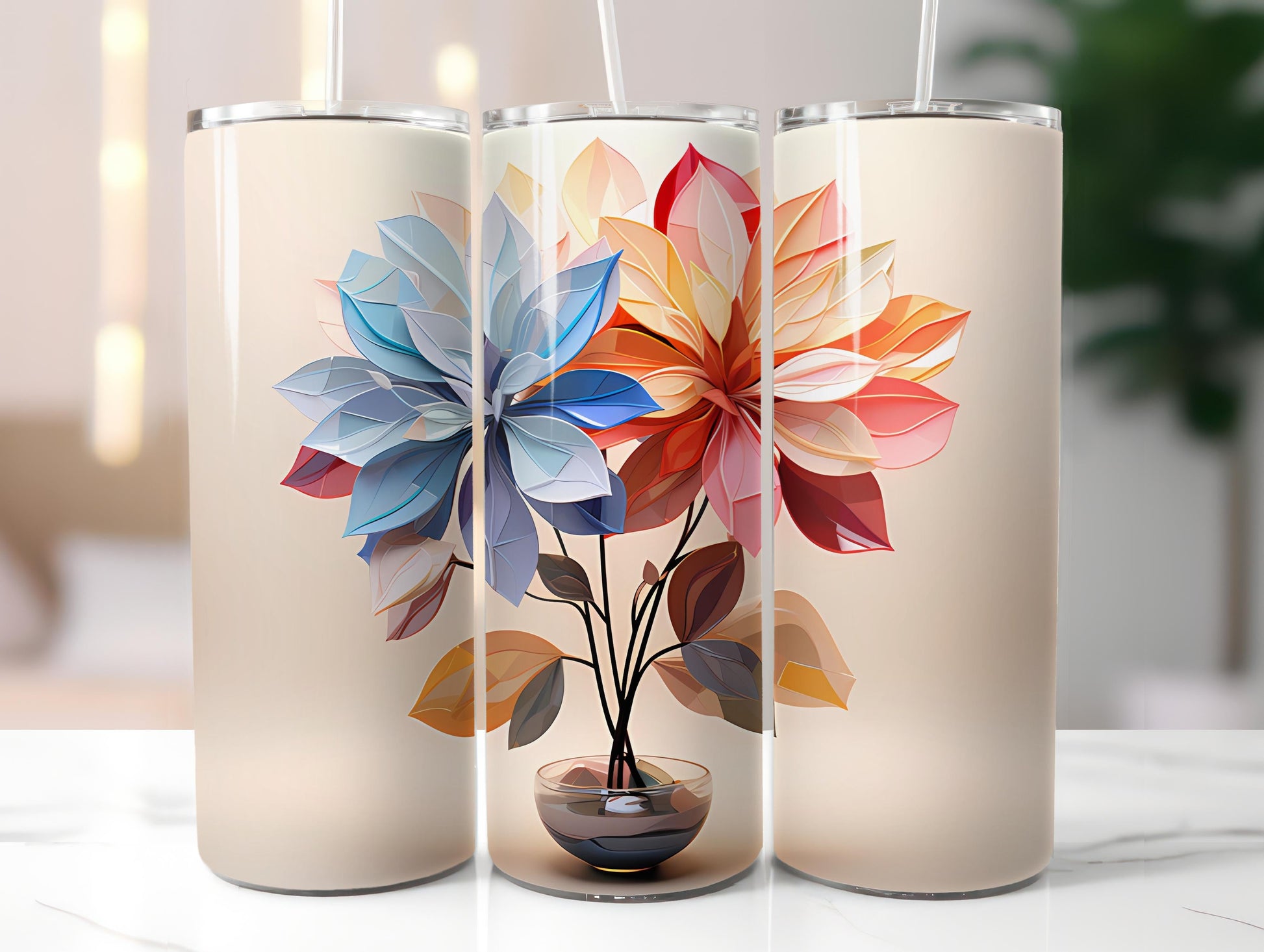 Minimalist Spring 1 Tumbler Wrap - CraftNest