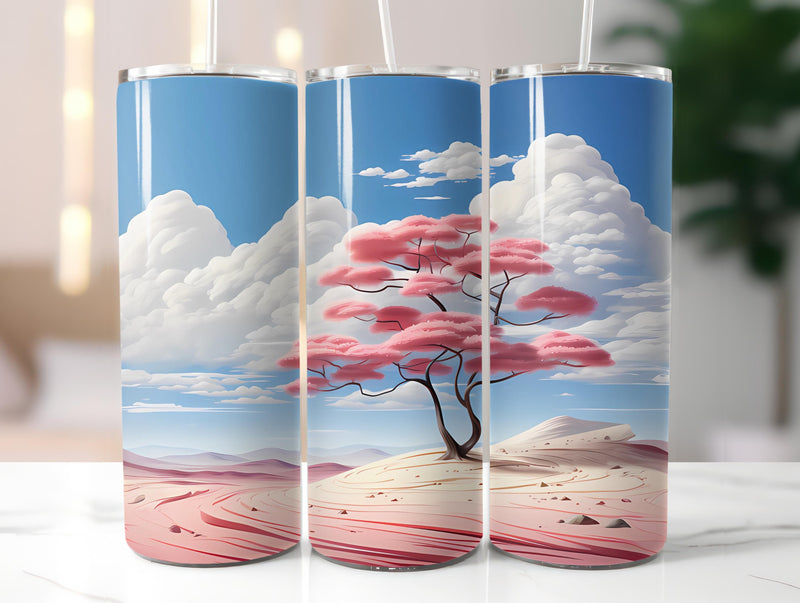 Minimalist Spring 5 Tumbler Wrap - CraftNest