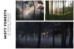 Misty Forests - Stock Images - CraftNest - Digital Crafting and Art