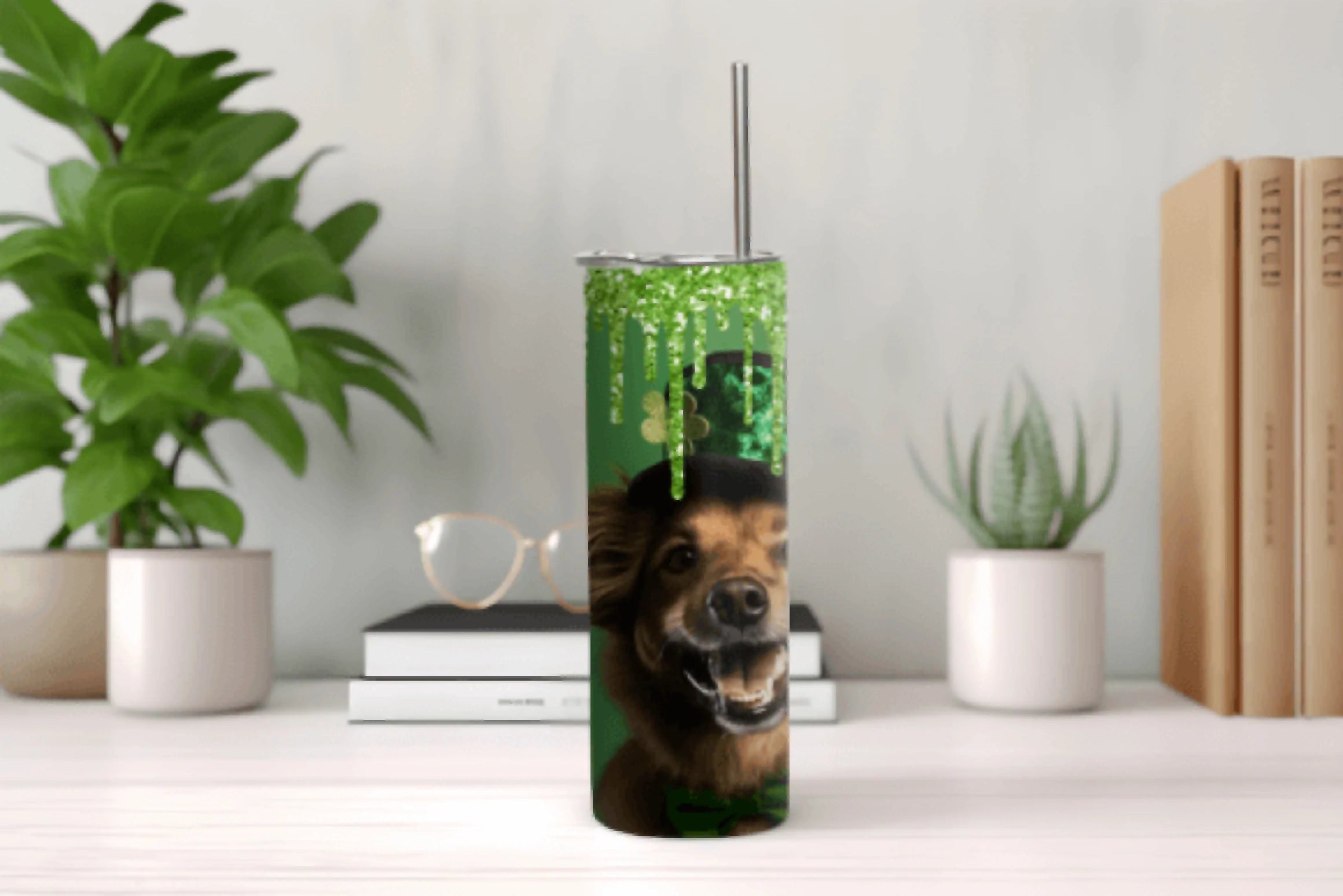 St. Patrick's Day Green Dog Tumbler Bundle - CraftNest - Digital Crafting and Art