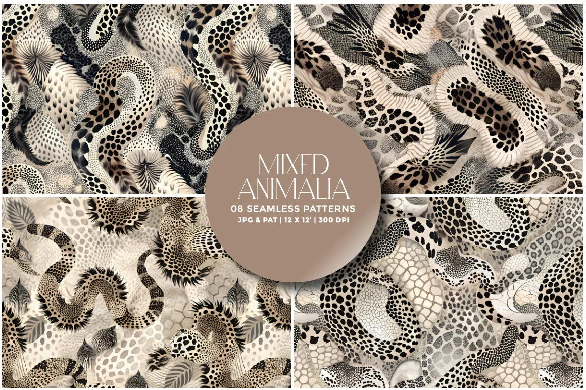 Mixed Animalia - Animal Print