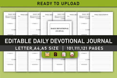 Daily Devotional Planner - CraftNest - Digital Crafting and Art