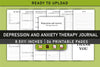 Depression and Anxiety Therapy Planner