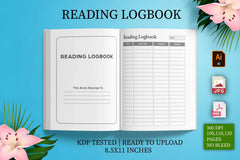 Reading Logbook Planner - CraftNest - Digital Crafting and Art