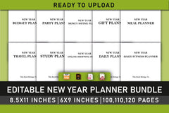 New Year Planner - CraftNest - Digital Crafting and Art