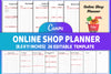 Online Shop Planner