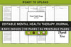 Mental Health Therapy Planner