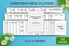 Christmas Meal Planner  Bundle