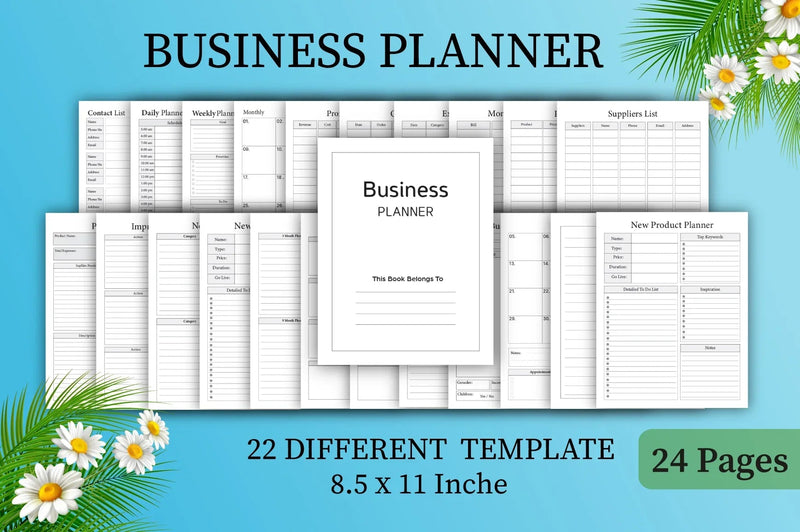 Business Planner  Bundle - CraftNest - Digital Crafting and Art