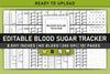 Blood Sugar Tracker Planner