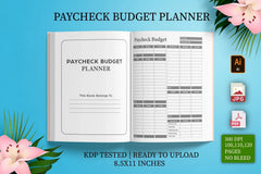 Paycheck Budget Planner - CraftNest - Digital Crafting and Art