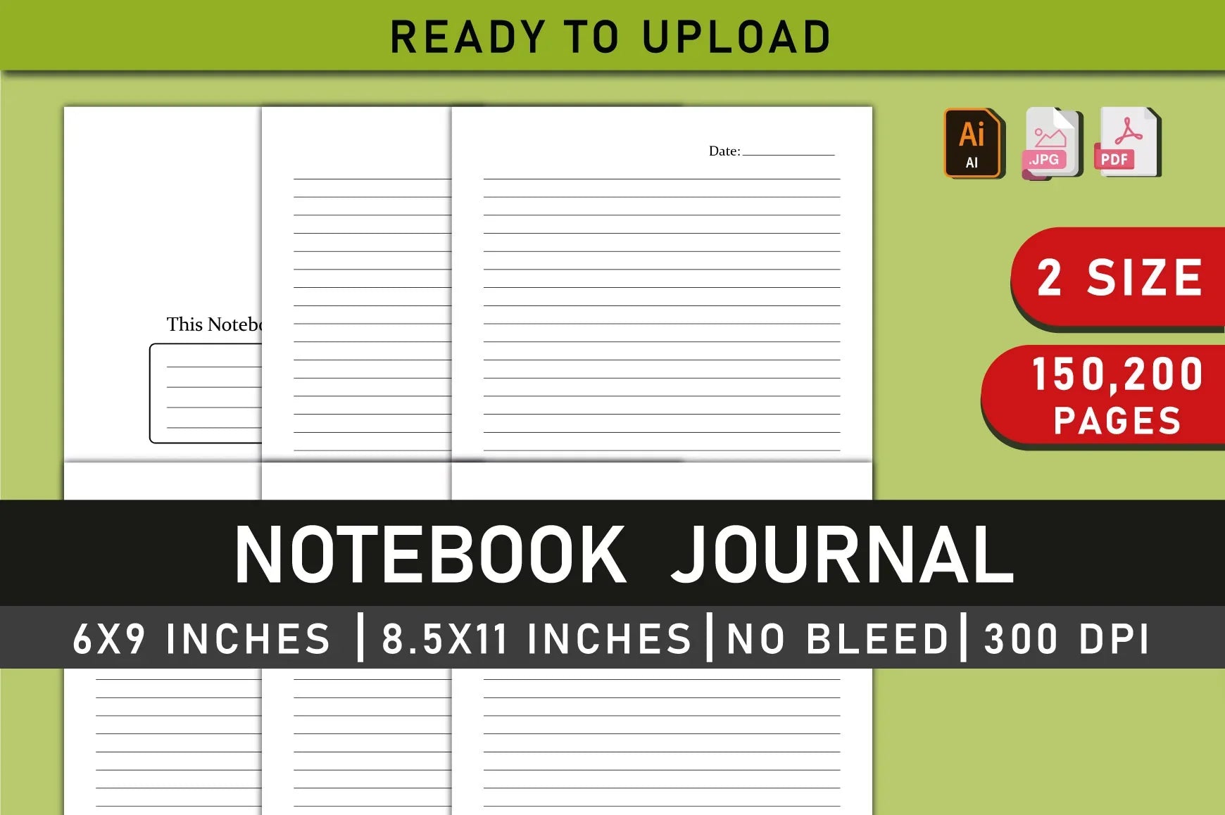 Notebook Journal - CraftNest - Digital Crafting and Art