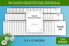 Gratitude Planner Days - Printable Planner Bundle - CraftNest - Digital Crafting and Art