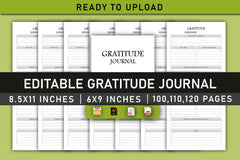 Gratitude Planner  Bundle - CraftNest - Digital Crafting and Art