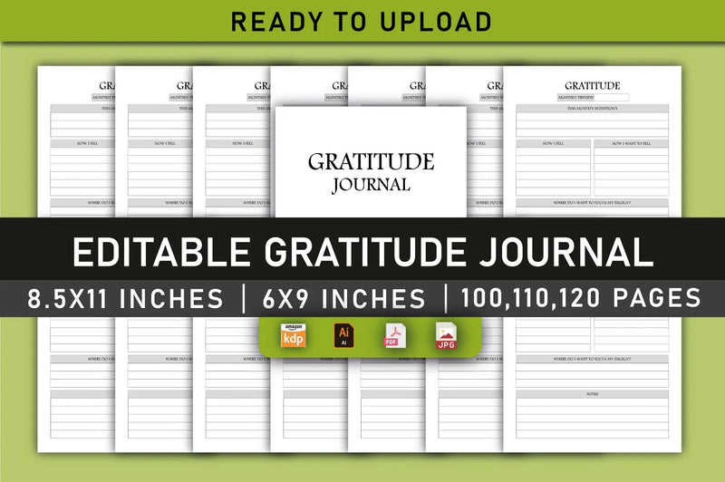Gratitude Planner  Bundle - CraftNest - Digital Crafting and Art