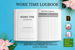 Work Time Tracker Planner  Bundle - CraftNest - Digital Crafting and Art