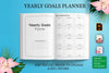 Yearly Goal Planner  Bundle