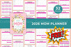 Ultimate Mom Planner for Busy Schedules - CraftNest - Digital Crafting and Art