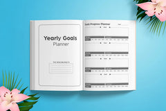 Yearly Goal Planner  Bundle - CraftNest - Digital Crafting and Art