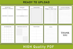 Vision Board Planner - CraftNest - Digital Crafting and Art