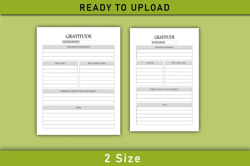Gratitude Planner  Bundle - CraftNest - Digital Crafting and Art