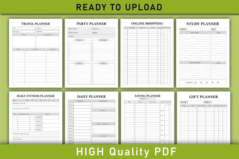 New Year Planner - CraftNest - Digital Crafting and Art