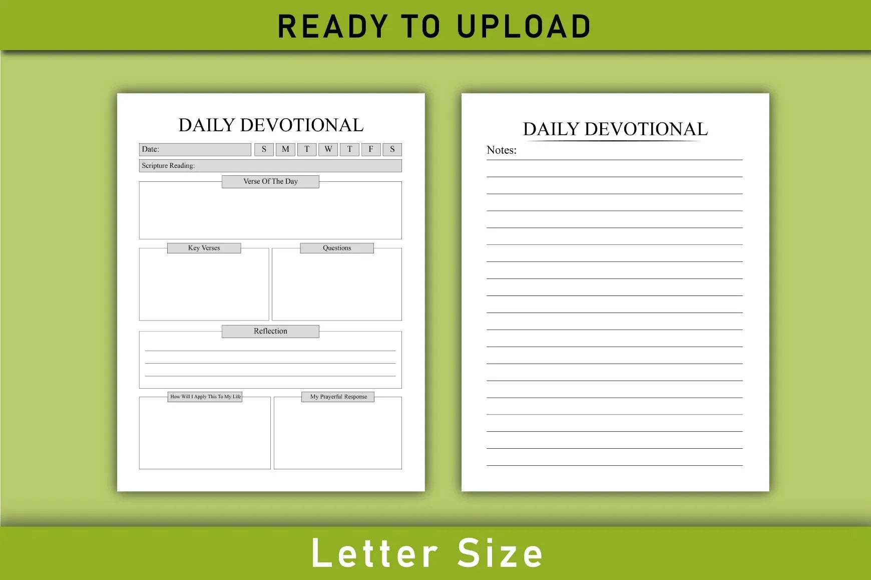 Daily Devotional Planner - CraftNest - Digital Crafting and Art