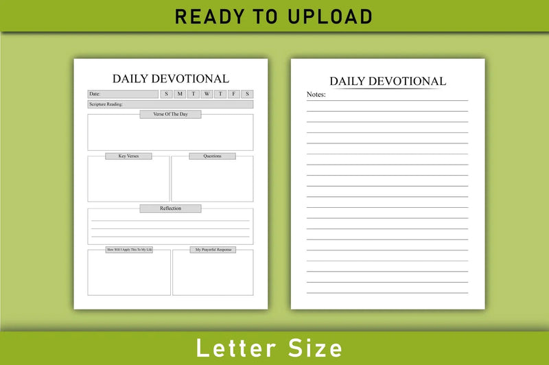 Daily Devotional Planner - CraftNest - Digital Crafting and Art