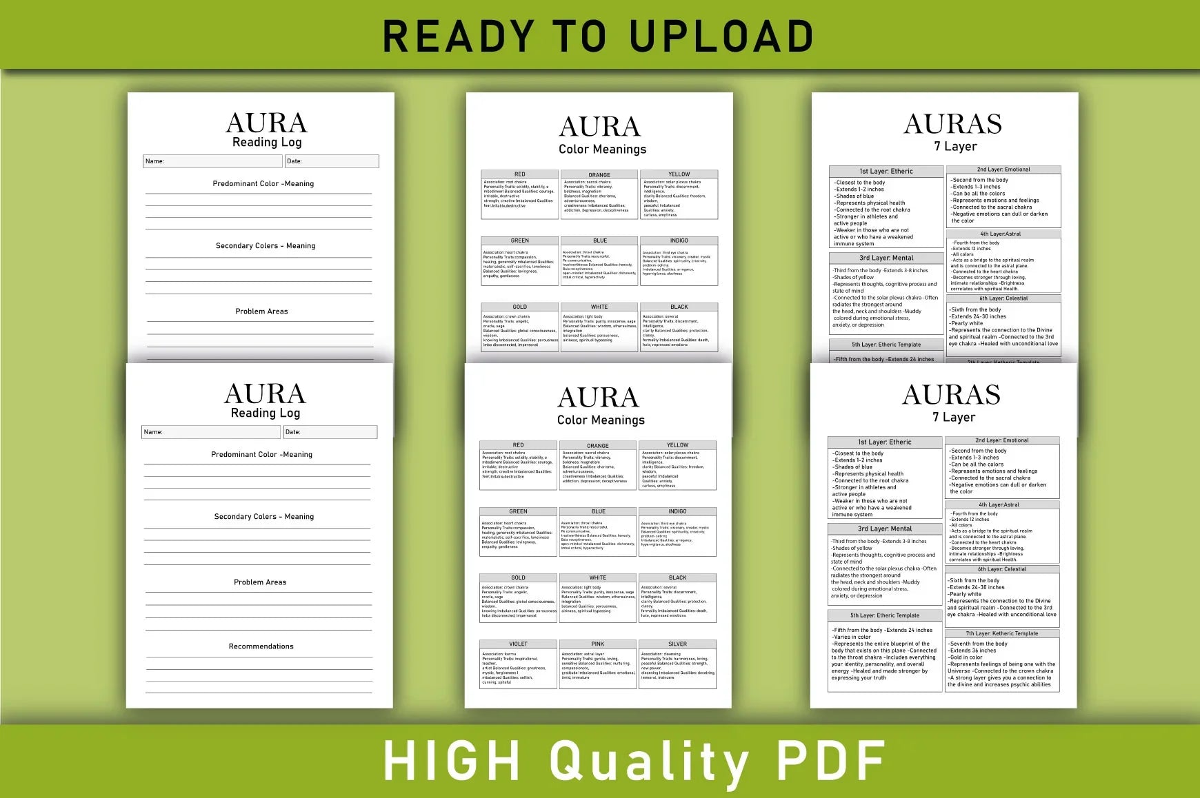 Aura Guide Book Planner - CraftNest - Digital Crafting and Art