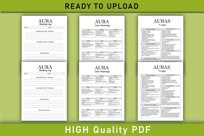 Aura Guide Book Planner - CraftNest - Digital Crafting and Art
