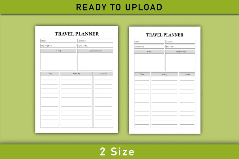 Travel Planner  Bundle - CraftNest - Digital Crafting and Art