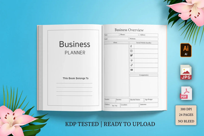 Business Planner  Bundle - CraftNest - Digital Crafting and Art
