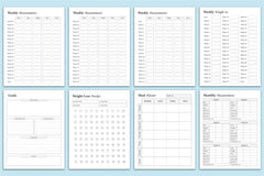 Weight Loss Planner - CraftNest - Digital Crafting and Art