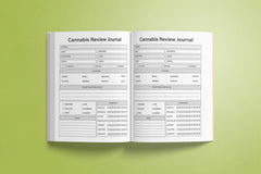 Cannabis Review Planner - CraftNest - Digital Crafting and Art