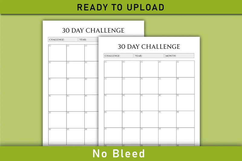Day Self Care Challenge Planner - Printable Bundle - CraftNest - Digital Crafting and Art
