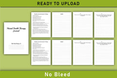 Mental Health Therapy Planner - CraftNest - Digital Crafting and Art